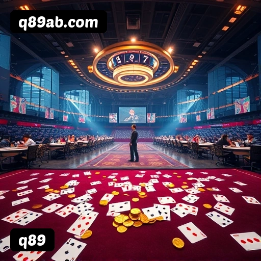 Números do app q89 em material de marketing — ilustração, não auditoria